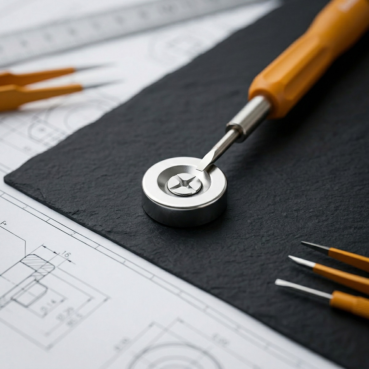 Workshop Tools Center - 5/10/20pcs magnet 15x3mm with 4mm Center