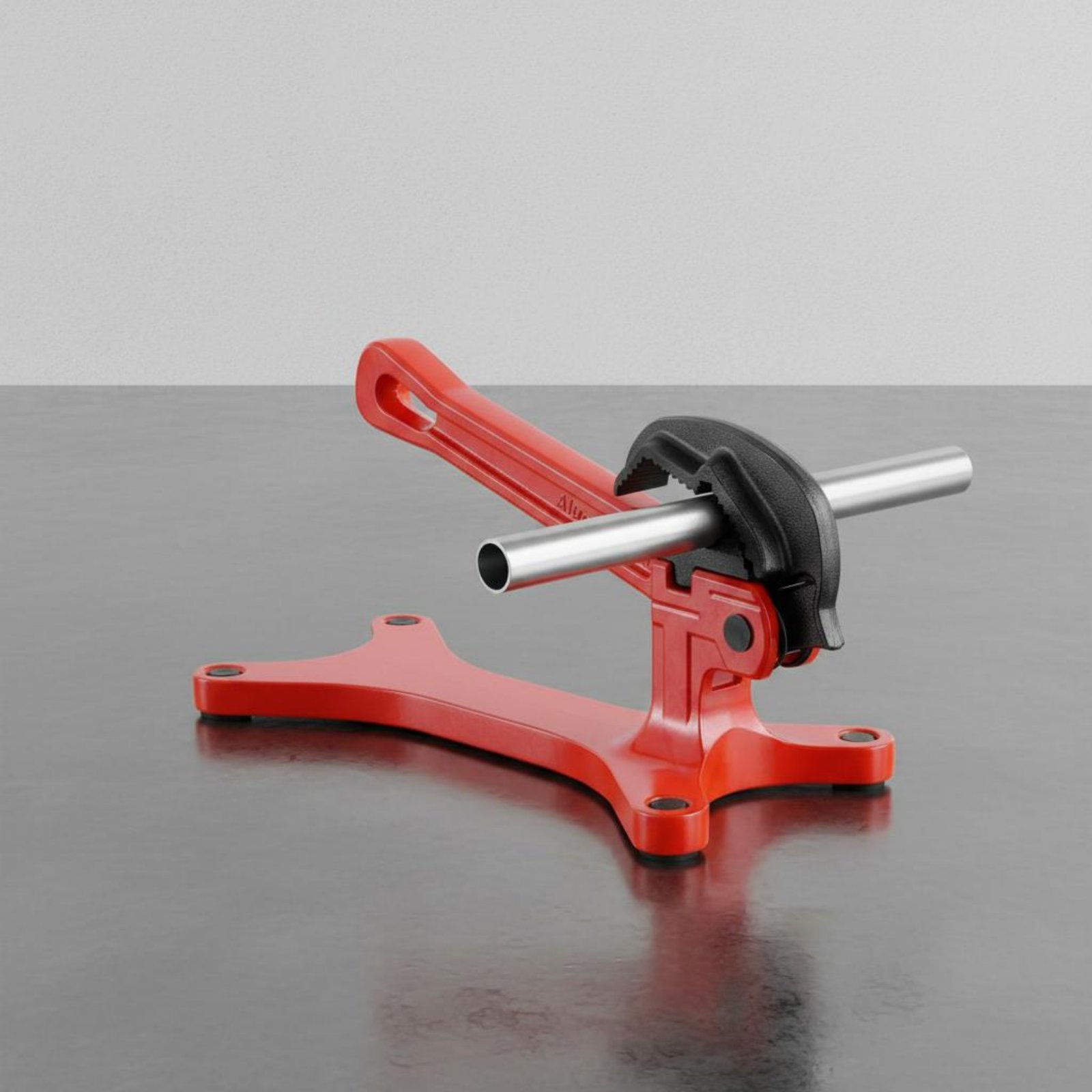 Workshop With Tools - Yoke Pipe Vise Sturdy-Duty Portable Pipe