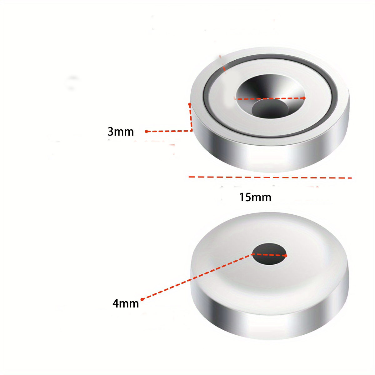5/10/20pcs magnet 15x3mm with  - Workshop Tools Center recension och pris