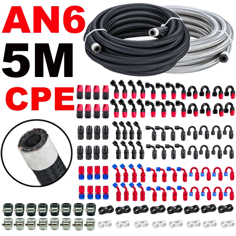 5M/16.4FT AN6 6AN ID:8.7mm Car - Pipe Clamp Bar recension och pris