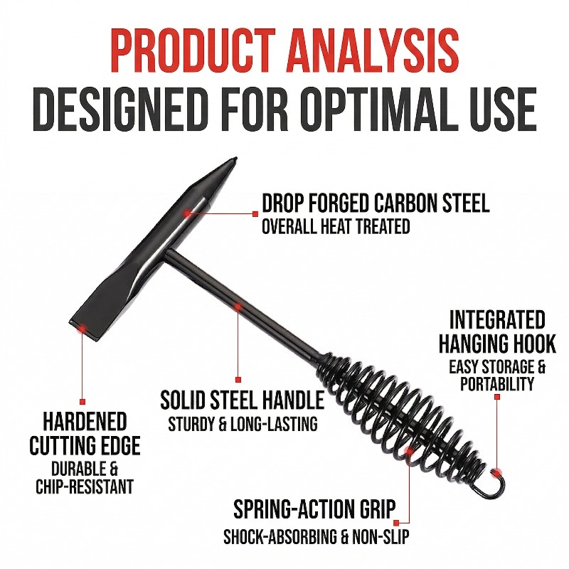 Welding Forged Slag Hammer Hig - Tools For Welding Workshop recension och pris