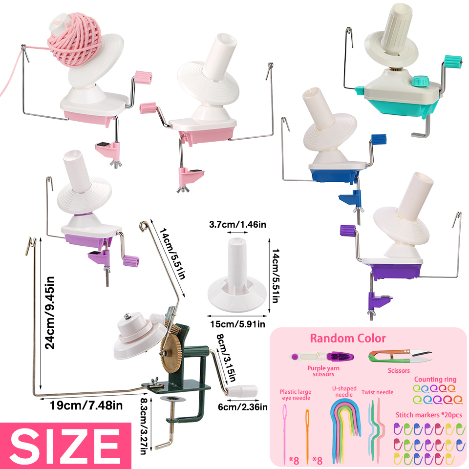 Imazy Yarn Cake Winder Spinner - Hand Tools Mechanical Workshop recension och pris
