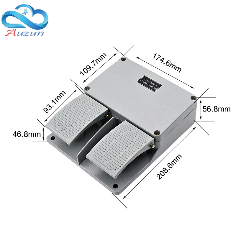 YDT1-16 Foot Switch Aluminum A - Hand Tools Mechanical Workshop recension och pris