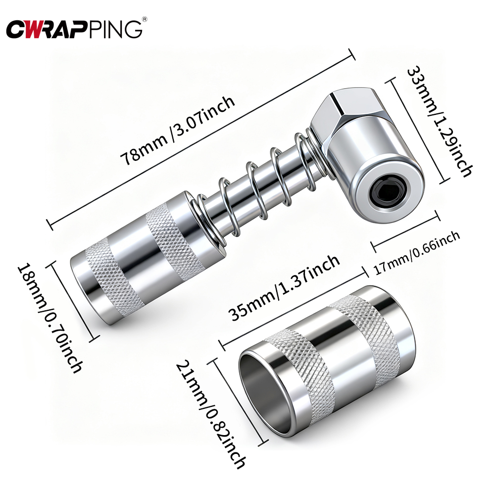 Grease Gun Adapter 90 Degree C - Car Workshop Tools And Equipment recension och pris