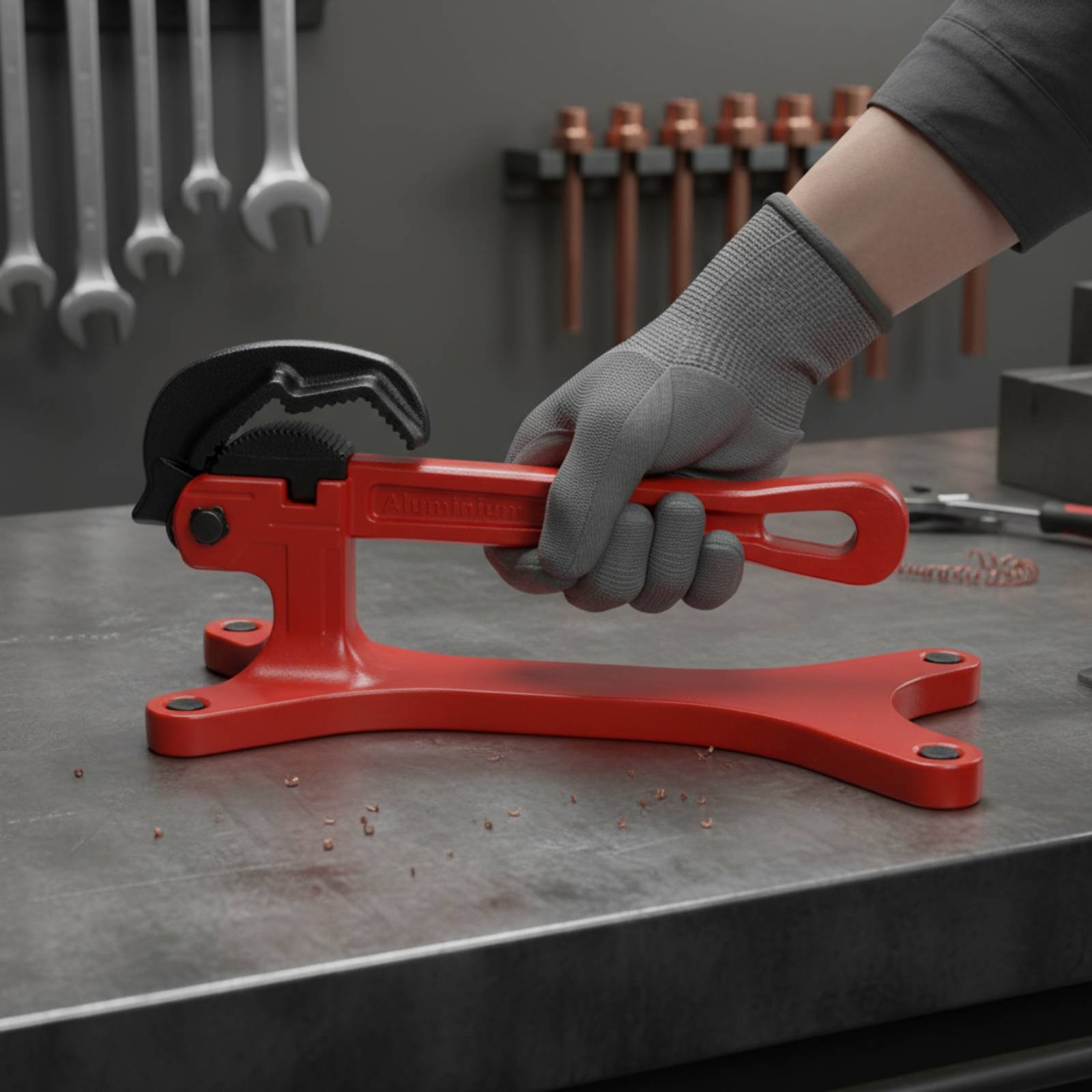 Self-Locking Pipe Wrench Porta - Workshop With Tools recension och pris