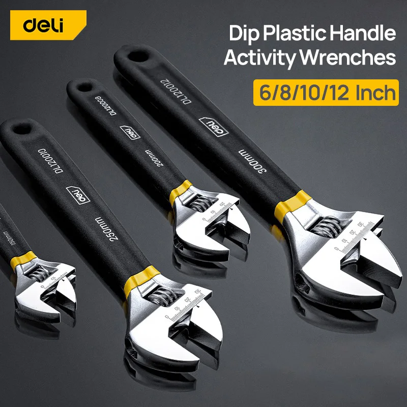 Deli Adjustable Wrench Car Bic - Car Workshop Tools And Equipment recension och pris