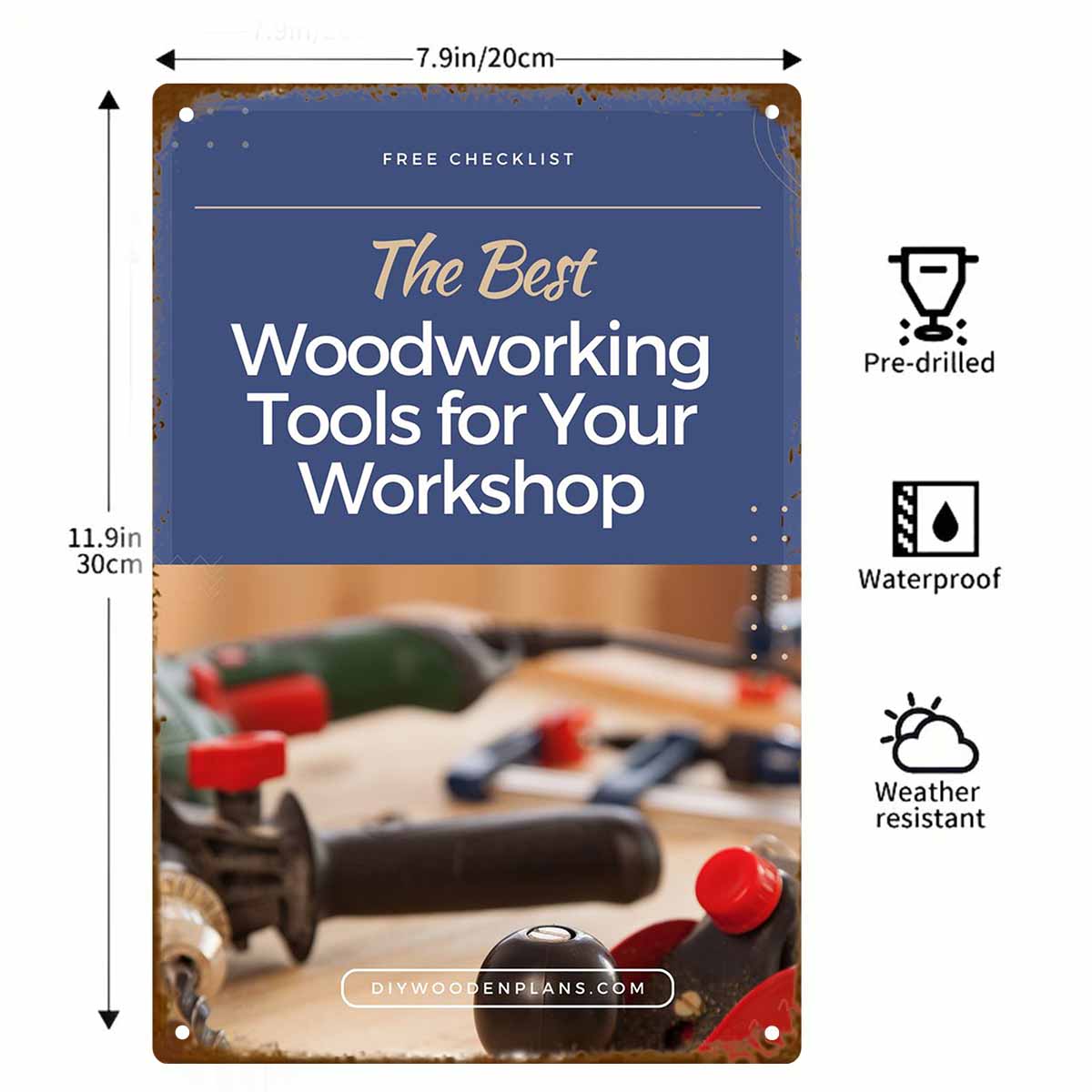 2D FLAT 1pc The Best Woodworki - Best Tools For Workshop recension och pris