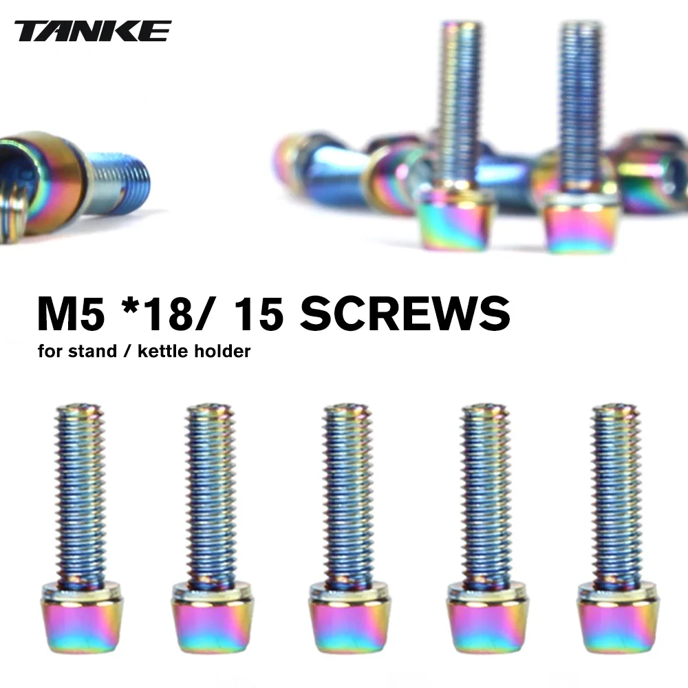 TANKE 6pcs M5 * 18 15mm Bolt S - Screw Organizer Kit recension och pris