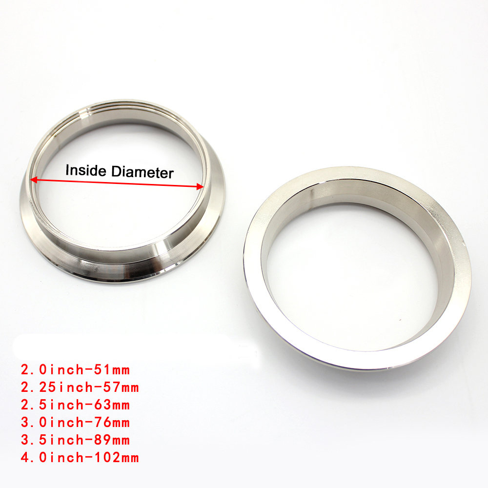 Stainless Steel V Band Clamp w - Pipe Clamp Bar recension och pris
