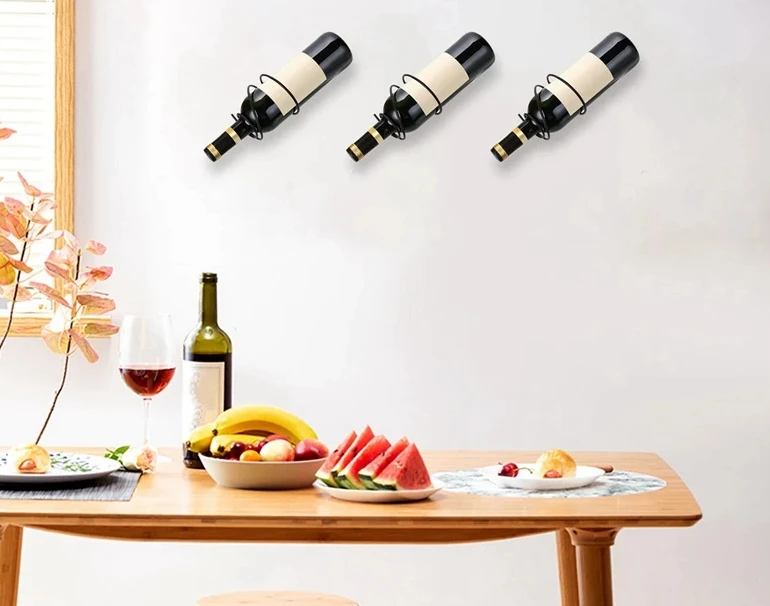 Pack Of 6 Wall Mounted Wine Ra - Screw Organizer Kit recension och pris