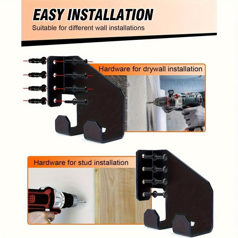Sturdy Metal Chainsaw Hanger H - Screw Organizer Kit recension och pris