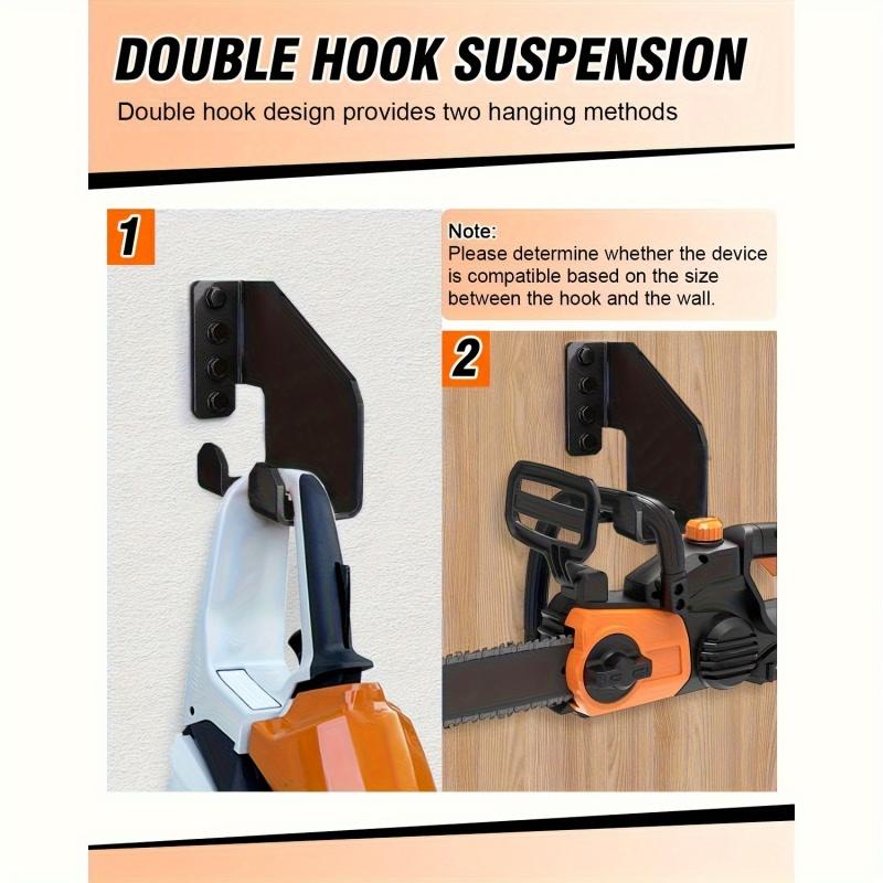 Sturdy Metal Chainsaw Hanger H - Screw Organizer Kit recension och pris