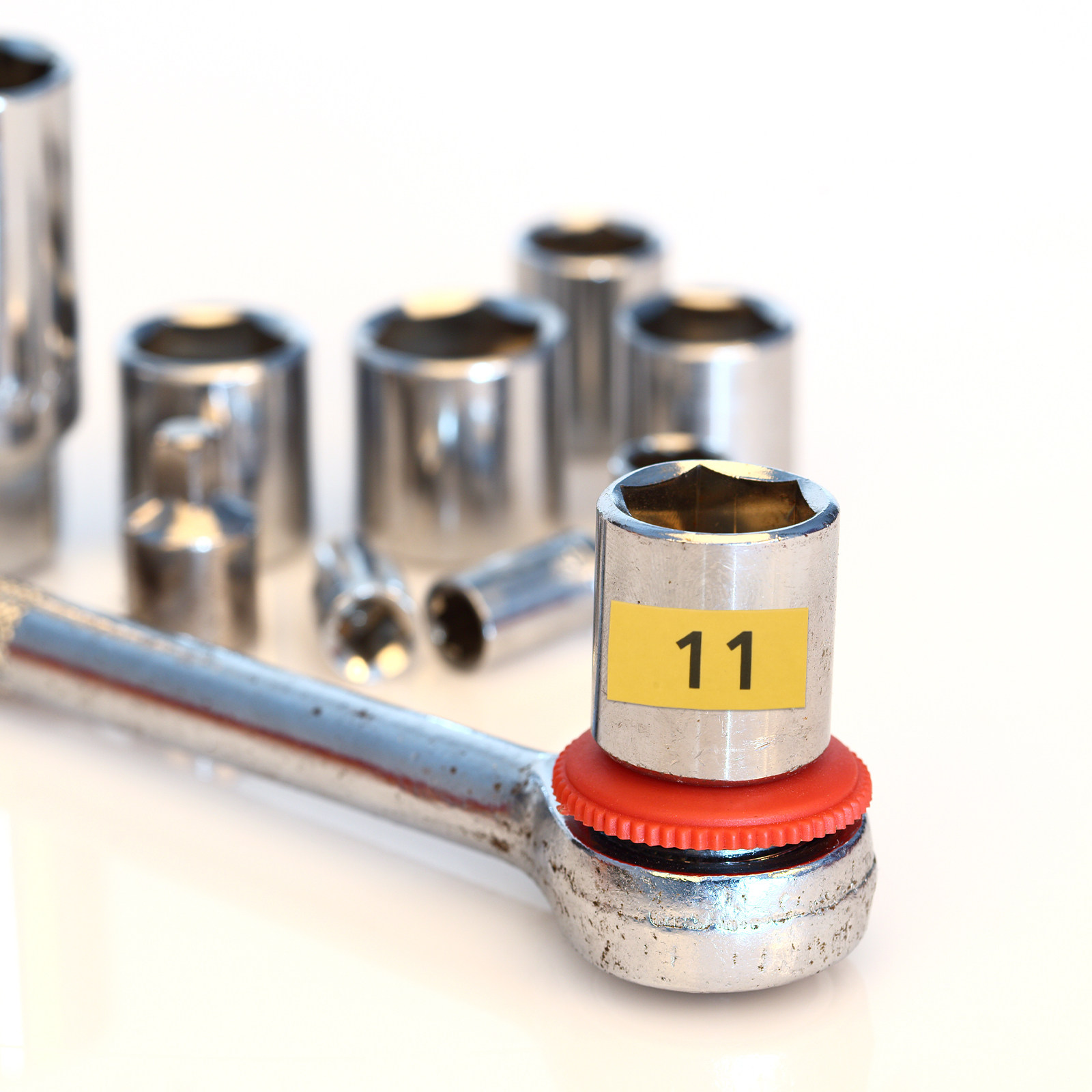 20Sheets Socket Wrench Sticker - Workshop With Tools recension och pris